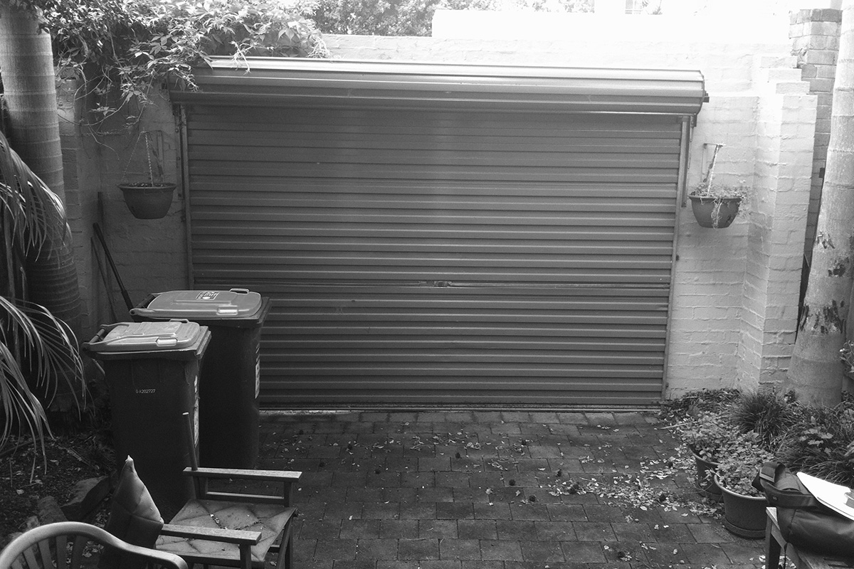 Before backyard makeover