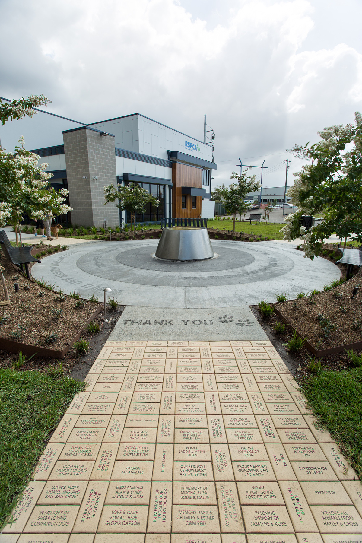 RSPCA Head Office Entrance OUTHOUSE design OUTHOUSE design
