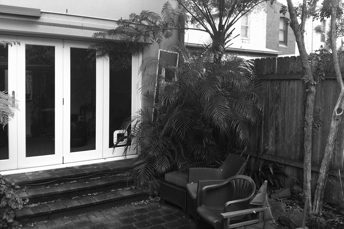 Before backyard makeover