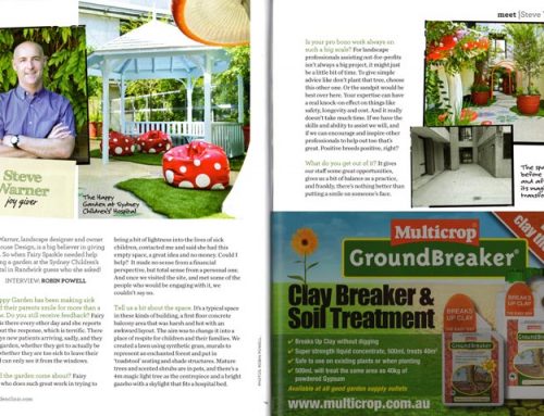 Featured in Garden Clinic Magazine