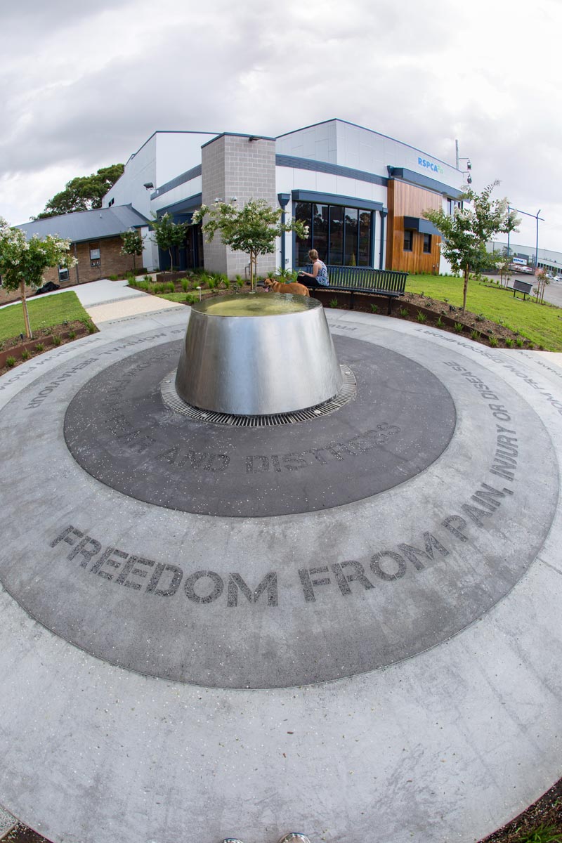 RSPCA Head Office Entrance OUTHOUSE design OUTHOUSE design