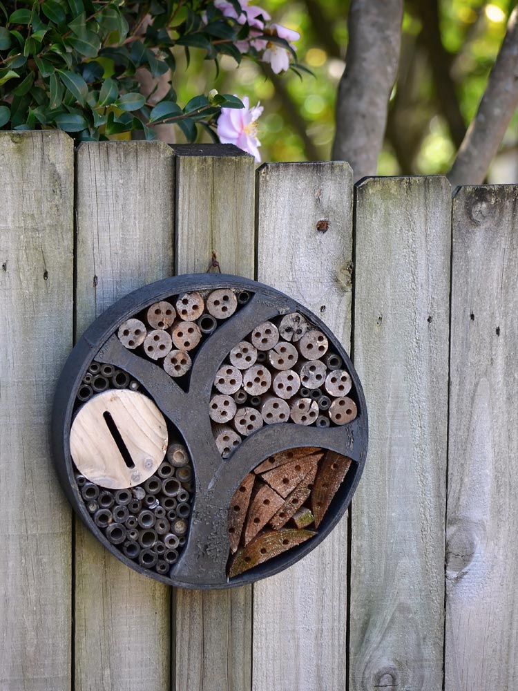 Bee attracting garden art