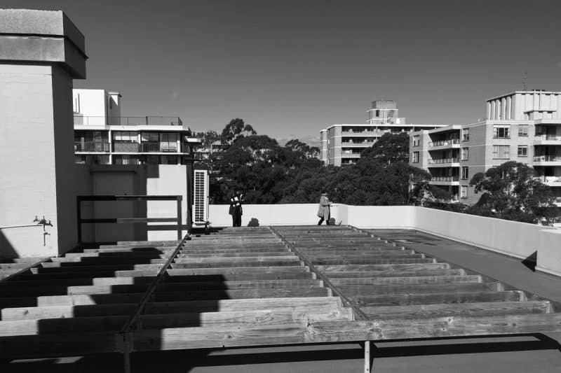 Image showcasing Scenic Penthouse Garden - In Progress | OUTHOUSE design