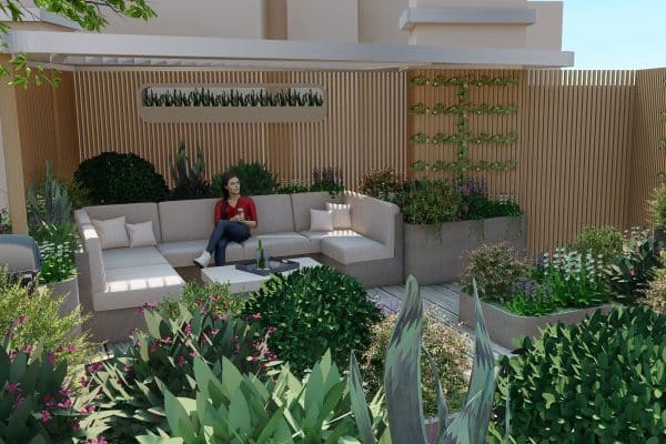 Scenic Penthouse Garden - In Progress | OUTHOUSE design